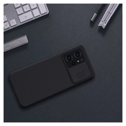 Nillkin CamShield Xiaomi Redmi Note 12 4G Hoesje Camera Slider Zwart afbeelding 8