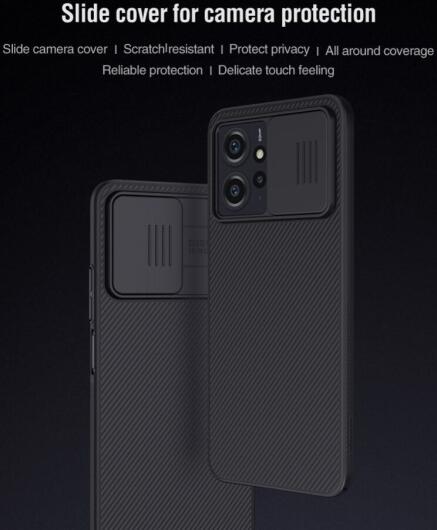 Nillkin CamShield Xiaomi Redmi Note 12 4G Hoesje Camera Slider Blauw afbeelding 2
