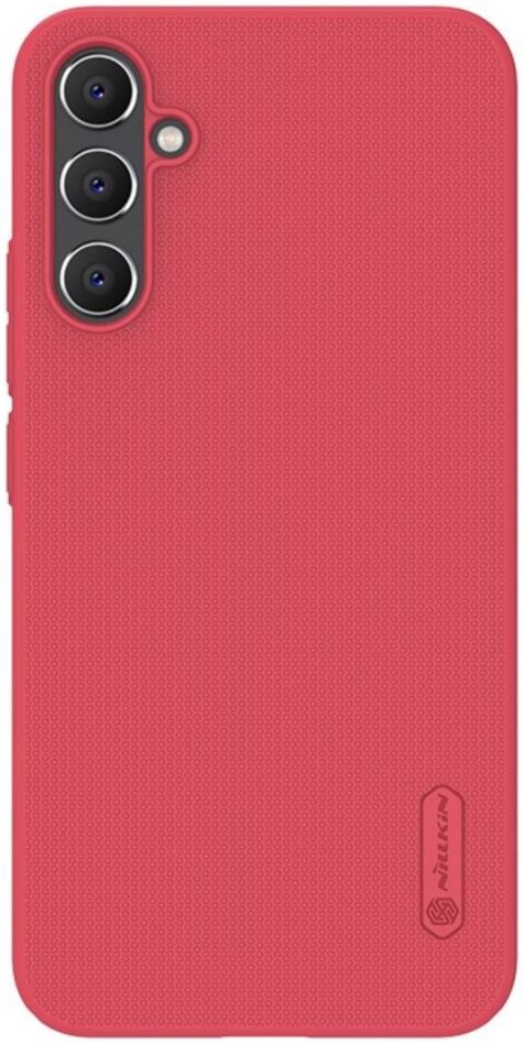 Nillkin Super Frosted Shield Samsung Galaxy A34 Hoesje Rood afbeelding 1