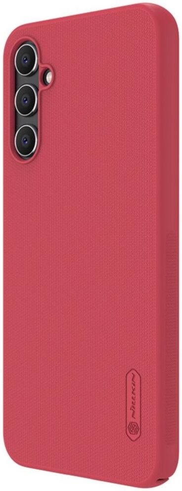 Nillkin Super Frosted Shield Samsung Galaxy A34 Hoesje Rood afbeelding 15