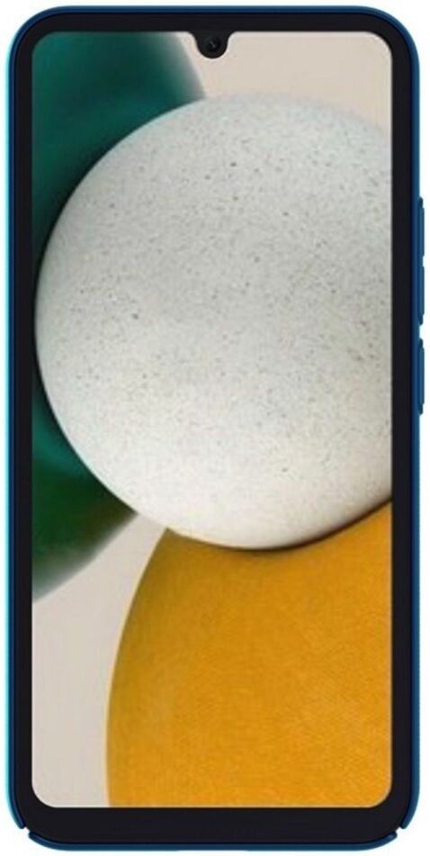 Nillkin Super Frosted Shield Samsung Galaxy A34 Hoesje Blauw afbeelding 2