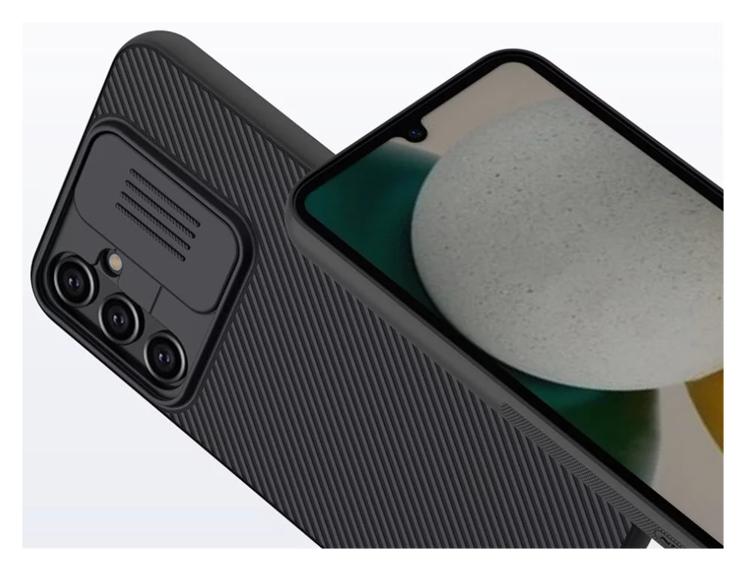 Nillkin CamShield Samsung Galaxy A34 Hoesje met Camera Slider Zwart afbeelding 9