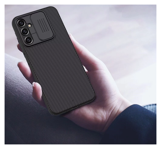 Nillkin CamShield Samsung Galaxy A34 Hoesje met Camera Slider Zwart afbeelding 6