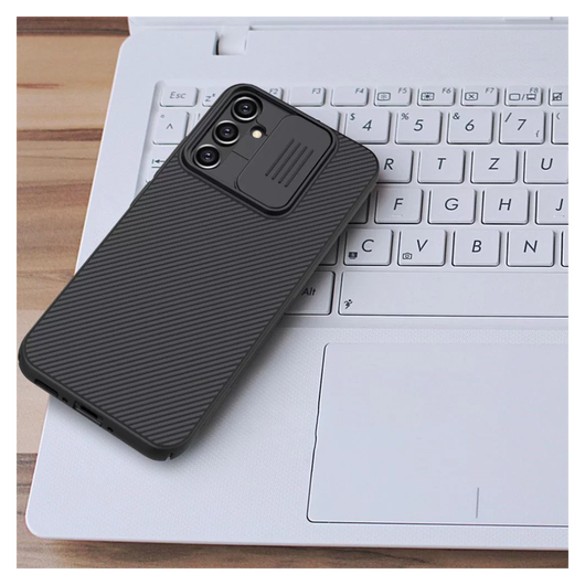 Nillkin CamShield Samsung Galaxy A34 Hoesje met Camera Slider Zwart afbeelding 7