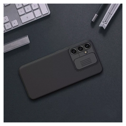 Nillkin CamShield Samsung Galaxy A34 Hoesje met Camera Slider Zwart afbeelding 8