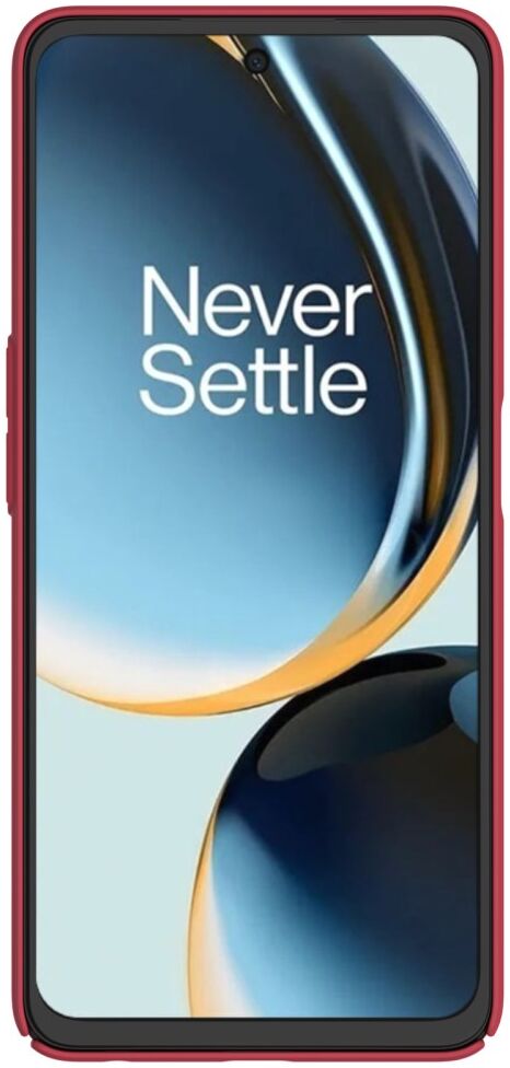 Nillkin Super Frosted Shield OnePlus Nord CE 3 Lite Hoesje Rood afbeelding 11