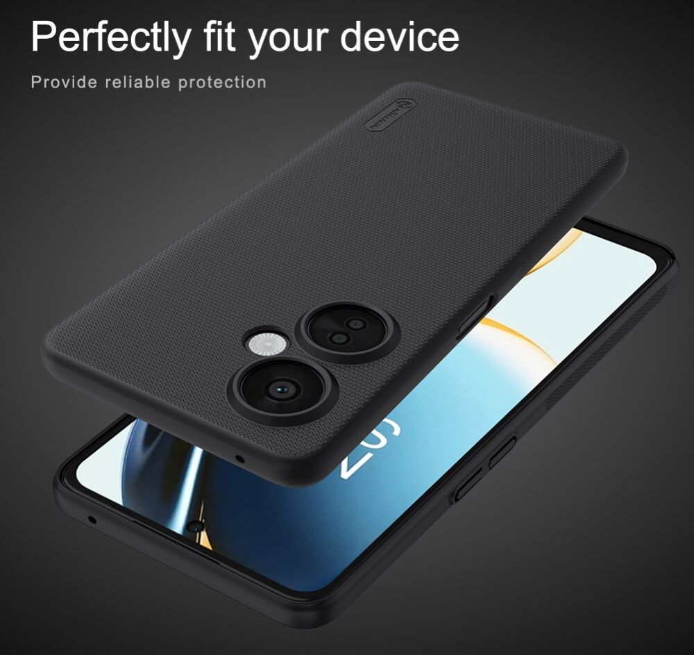 Nillkin Super Frosted Shield OnePlus Nord CE 3 Lite Hoesje Rood afbeelding 3