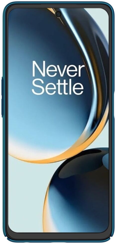 Nillkin Super Frosted Shield OnePlus Nord CE 3 Lite Hoesje Blauw afbeelding 11