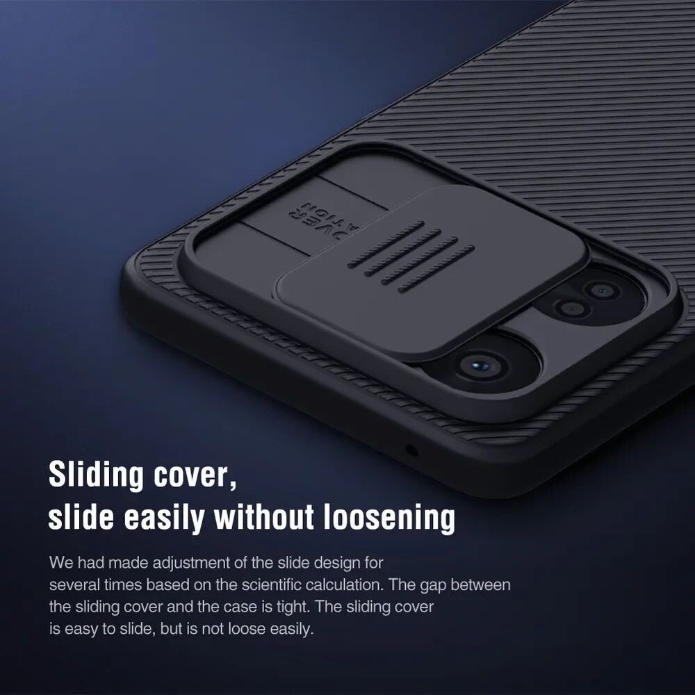 Nillkin CamShield OnePlus Nord CE 3 Lite Hoesje Camera Slider Zwart afbeelding 4