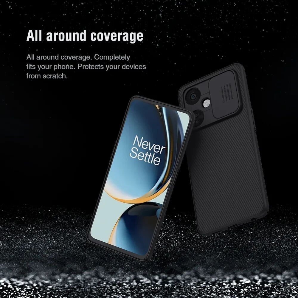Nillkin CamShield OnePlus Nord CE 3 Lite Hoesje Camera Slider Zwart afbeelding 5