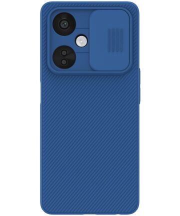 Nillkin CamShield OnePlus Nord CE 3 Lite Hoesje Camera Slider Blauw Hoesjes