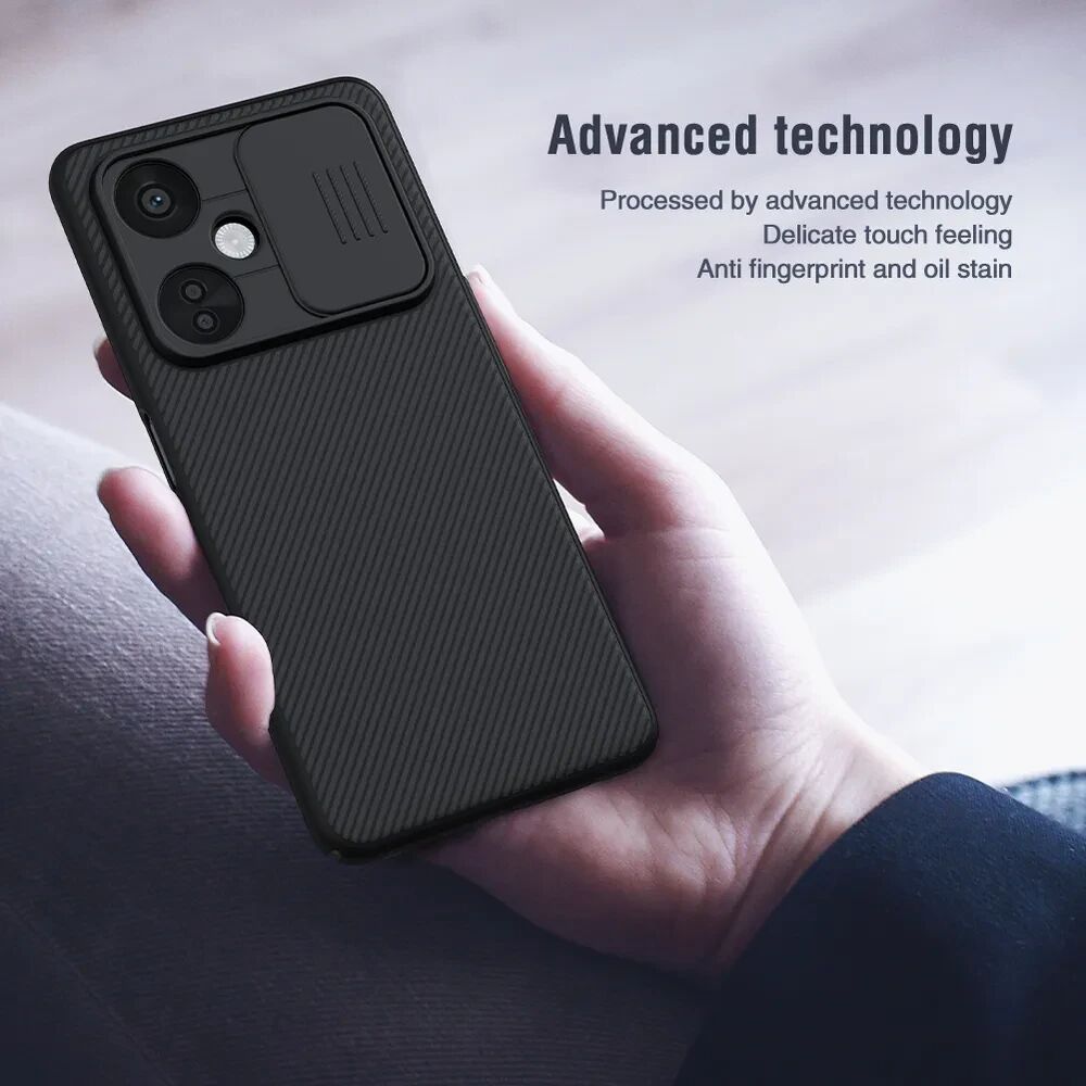 Nillkin CamShield OnePlus Nord CE 3 Lite Hoesje Camera Slider Blauw afbeelding 9
