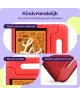 HappyCase Apple iPad Mini 1/2/3/4/5 Kinder Tablethoes Handvat Rood