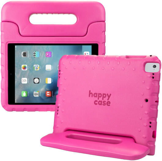HappyCase iPad 9.7 2017/2018/Air/Air 2 Kinder Tablethoes Roze afbeelding 1