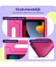 HappyCase iPad 10.2 2019/2020/2021 Kinder Tablethoes Handvat Roze