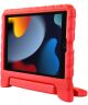 HappyCase iPad 10.2 2019/2020/2021 Kinder Tablethoes Handvat Rood