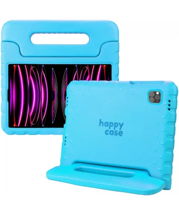 HappyCase Apple iPad Pro 11 Kinder Tablethoes met Handvat Blauw Hoesjes
