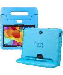 HappyCase Samsung Galaxy Tab 4 10.1 Kinder Tablethoes Handvat Blauw