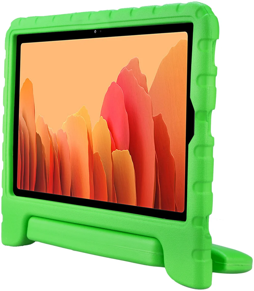 HappyCase Samsung Tab A7 2020/2022 Kinder Tablethoes Handvat Groen afbeelding 4