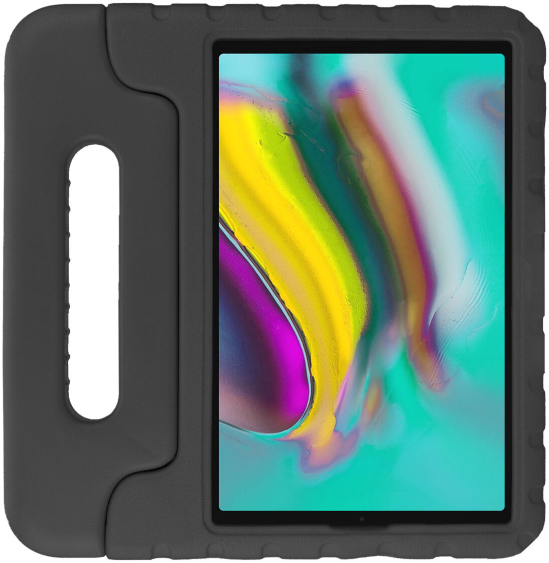 HappyCase Samsung Galaxy Tab S5e Kinder Tablethoes met Handvat Zwart afbeelding 2
