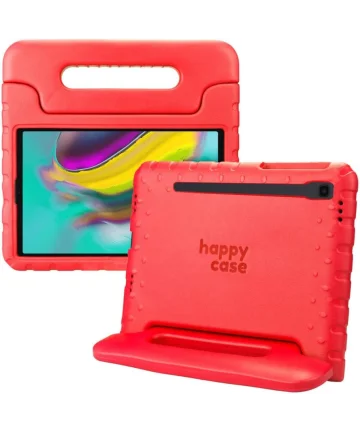 HappyCase Samsung Galaxy Tab S5e Kinder Tablethoes met Handvat Rood Hoesjes