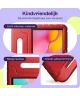 HappyCase Samsung Galaxy Tab S5e Kinder Tablethoes met Handvat Rood