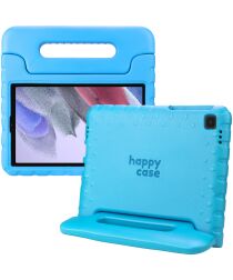 HappyCase Samsung Galaxy Tab A7 Lite Kinder Tablethoes Handvat Blauw