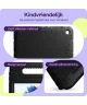 HappyCase Samsung Galaxy Tab A7 Lite Kinder Tablethoes Handvat Zwart