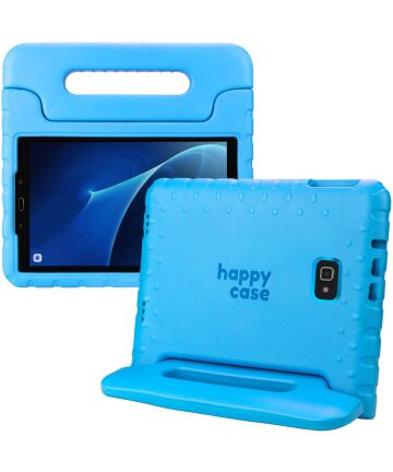 HappyCase Samsung Tab A 10.1 2016 Kinder Tablethoes met Handvat Blauw Hoesjes