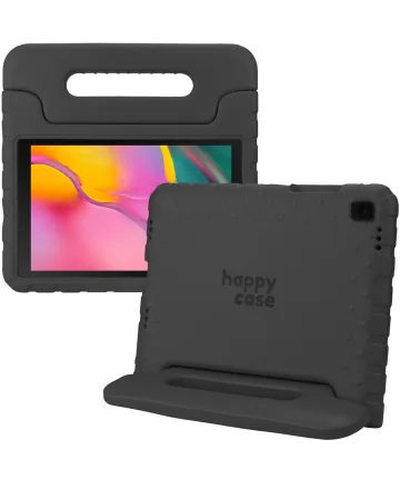 HappyCase Samsung Tab A 10.1 2019 Kinder Tablethoes met Handvat Zwart Hoesjes