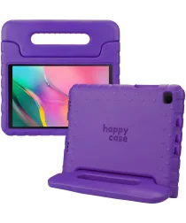 HappyCase Samsung Tab A 10.1 2019 Kinder Tablethoes met Handvat Paars