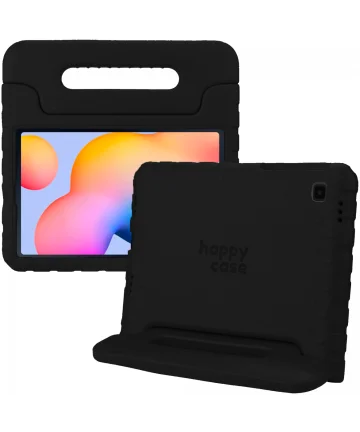 HappyCase Samsung Galaxy Tab S6 Lite Kinder Tablethoes Handvat Zwart Hoesjes