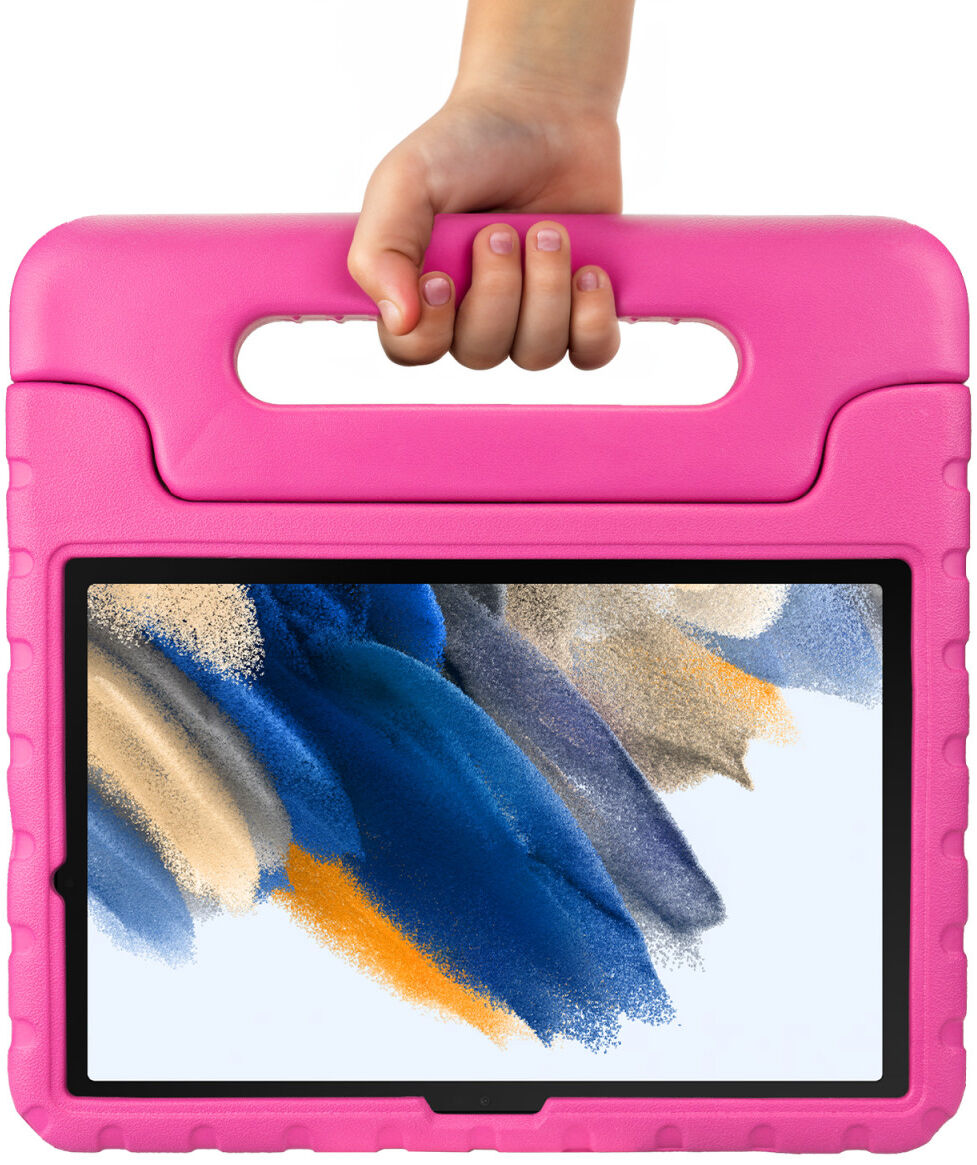 HappyCase Samsung Tab A8 Kinder Tablethoes met Handvat Roze afbeelding 9
