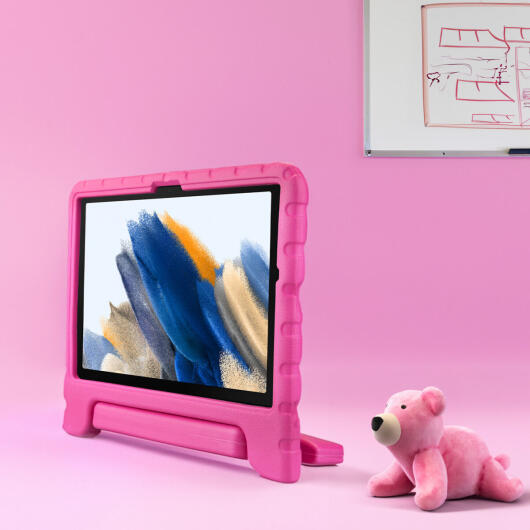 HappyCase Samsung Tab A8 Kinder Tablethoes met Handvat Roze afbeelding 10