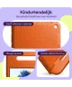 HappyCase Samsung Tab A8 Kinder Tablethoes met Handvat Oranje