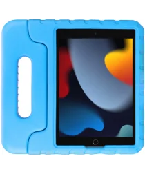 HappyCase Apple iPad 10.9 (2022) Kinder Tablethoes met Handvat Blauw