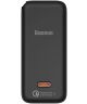 Baseus GaN2 100W Snellader met Fast Charge + 100W USB-C Kabel Zwart