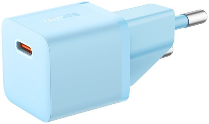 Baseus GaN5 20W Compacte Fast Charger USB-C Blauw afbeelding 11