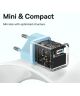Baseus GaN5 30W Compacte Fast Charger USB-C Blauw