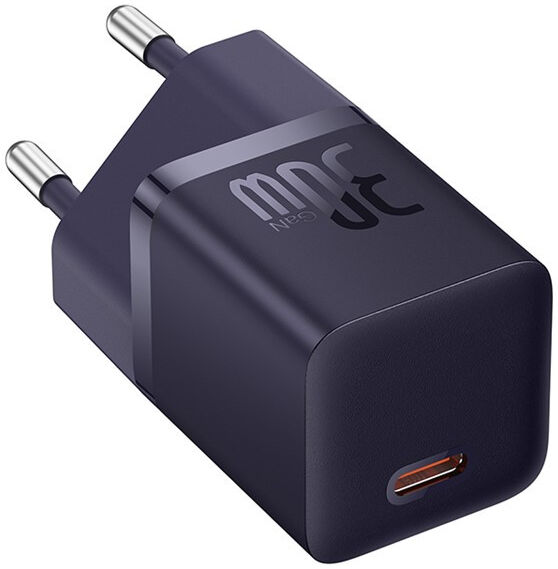 Baseus GaN5 30W Compacte Fast Charger USB-C Paars afbeelding 10