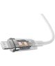 Baseus Explorer USB-C naar Apple Lightning Kabel PD 20W Wit 1 Meter