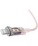 Baseus Explorer USB-C naar Apple Lightning Kabel PD 20W Roze 1 Meter