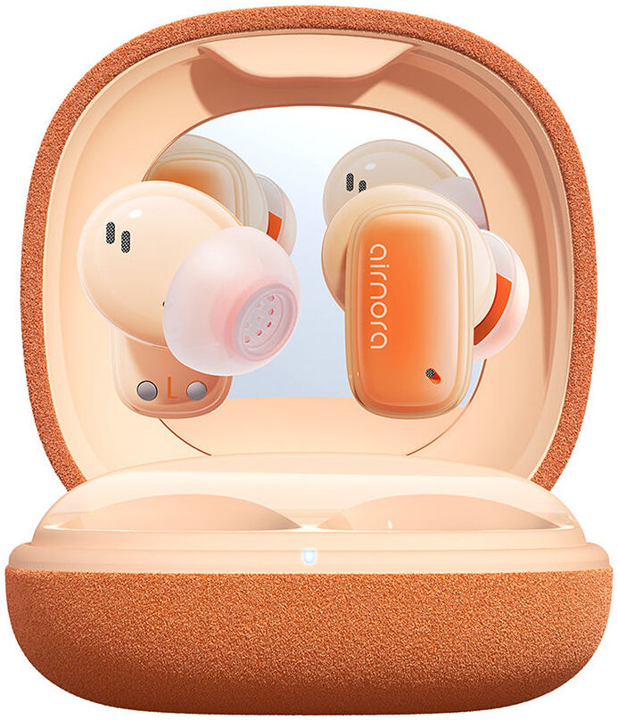 Baseus AirNora 2 Draadloze Bluetooth Oordopjes Noise Cancelling Oranje afbeelding 2