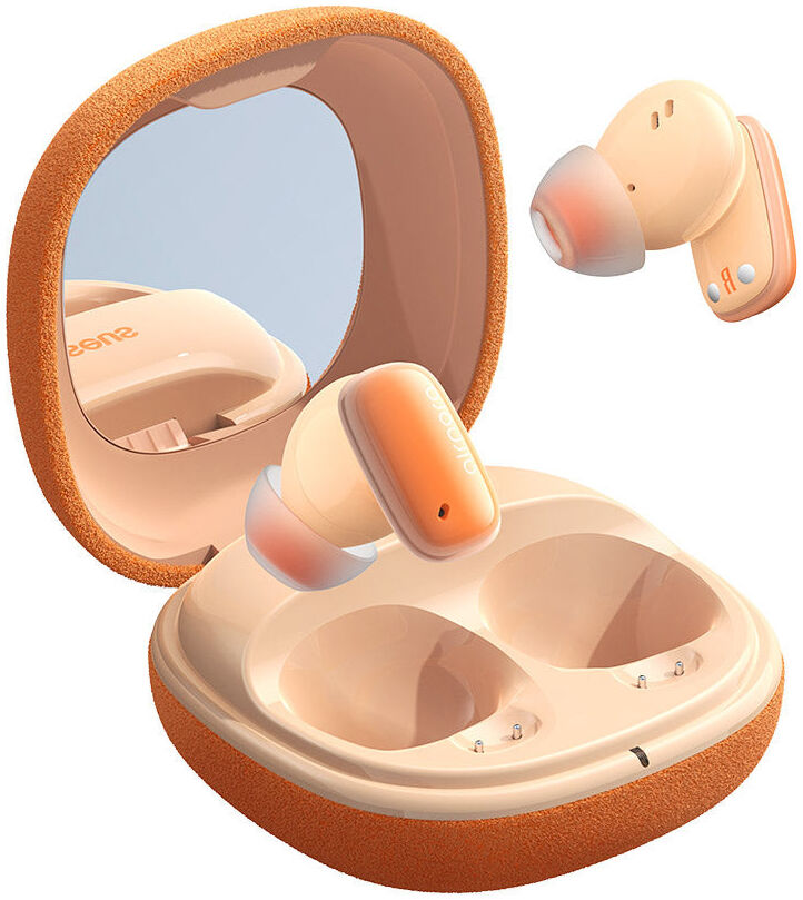 Baseus AirNora 2 Draadloze Bluetooth Oordopjes Noise Cancelling Oranje afbeelding 3