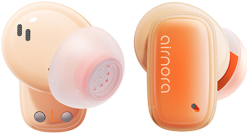 Baseus AirNora 2 Draadloze Bluetooth Oordopjes Noise Cancelling Oranje afbeelding 4