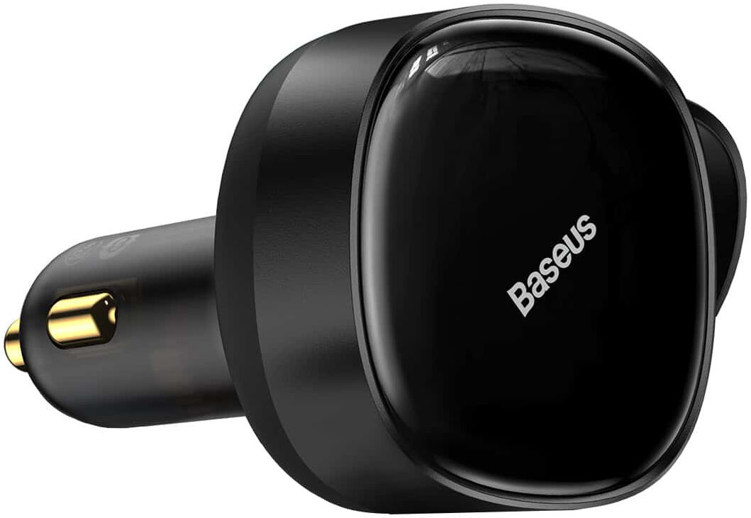 Baseus 33W Fast Charge Autolader met Uitrekbare USB-C Kabel Zwart afbeelding 11