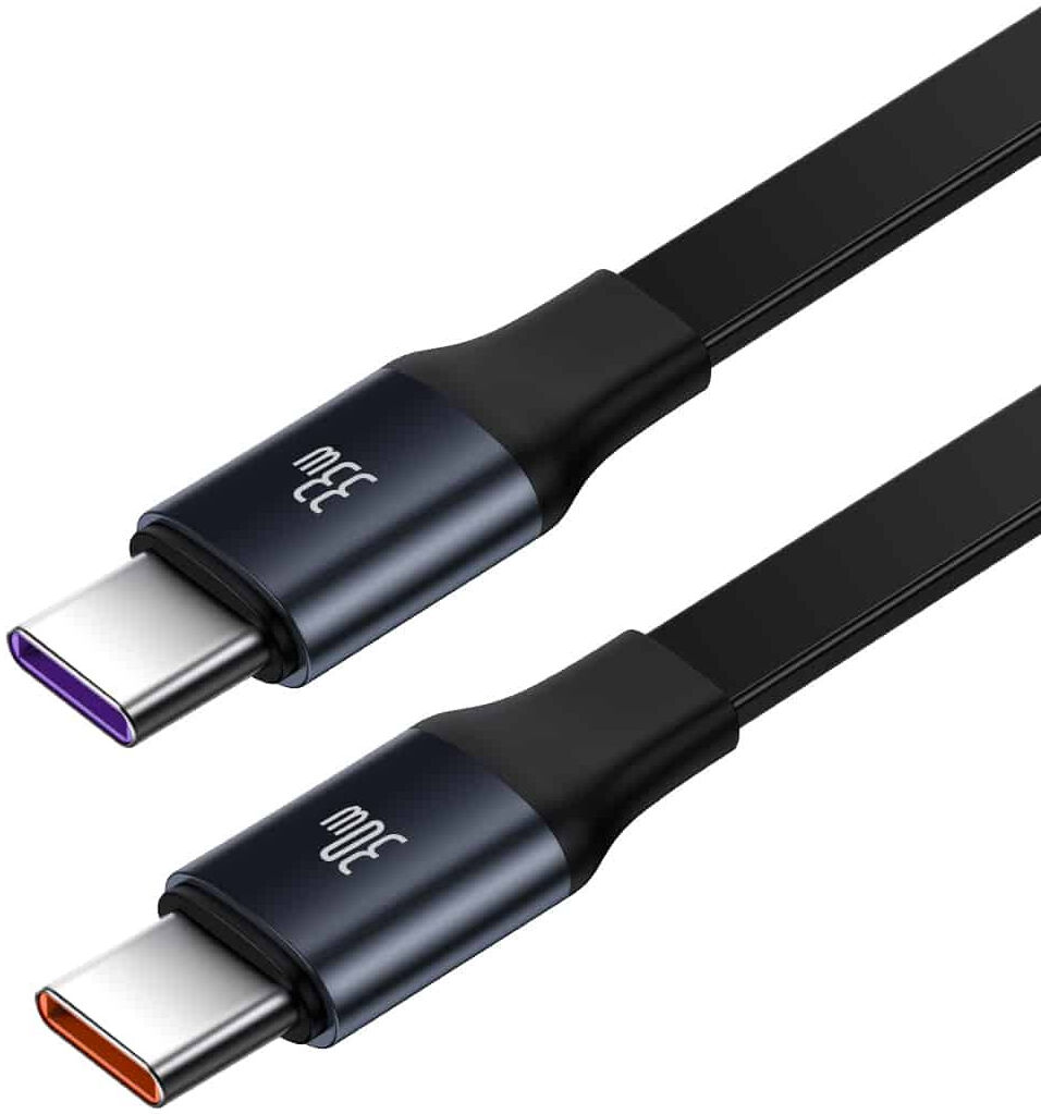 Baseus 33W Fast Charge Autolader met Uitrekbare USB-C Kabel Zwart afbeelding 12