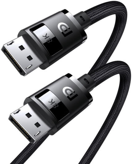 Baseus High Definition DisplayPort 1.4 Videokabel 8K 60Hz 1.5M Zwart afbeelding 2