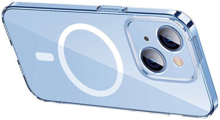 Baseus iPhone 14 Hoesje MagSafe + Screenprotector Transparant afbeelding 2