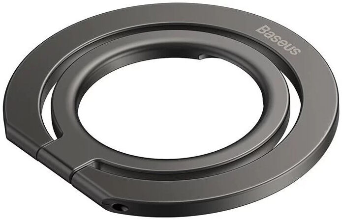 Baseus Halo Series Vouwbare Metalen Ring Standaard voor Vinger Grijs afbeelding 8